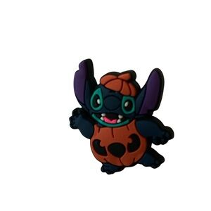 Halloween Stitch Croc Charm